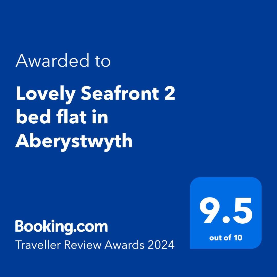 Apartamento Lovely Seafront 2 Bed Flat In Aberystwyth Exterior foto